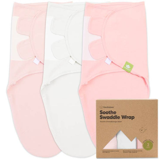 3-Pack SOOTHE Swaddle Wraps-Candy