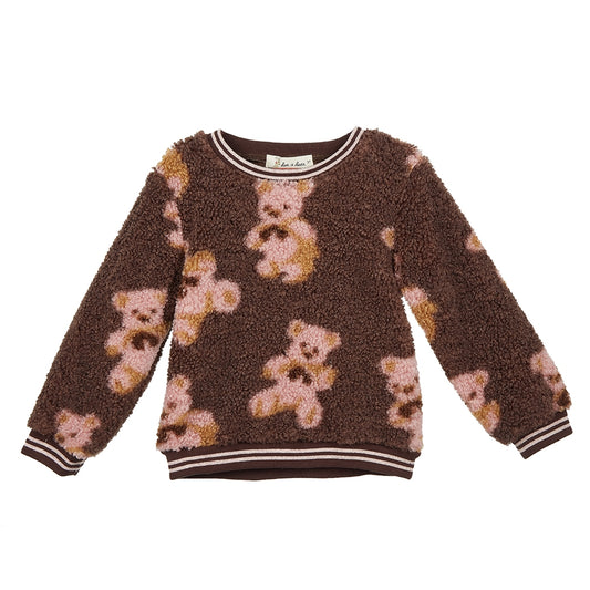 Teddy Bear Fleece-Brown