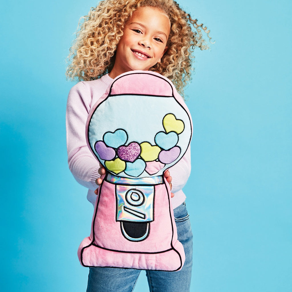 Pink Gumball Machine Bubblegum Scented Fleece Plush