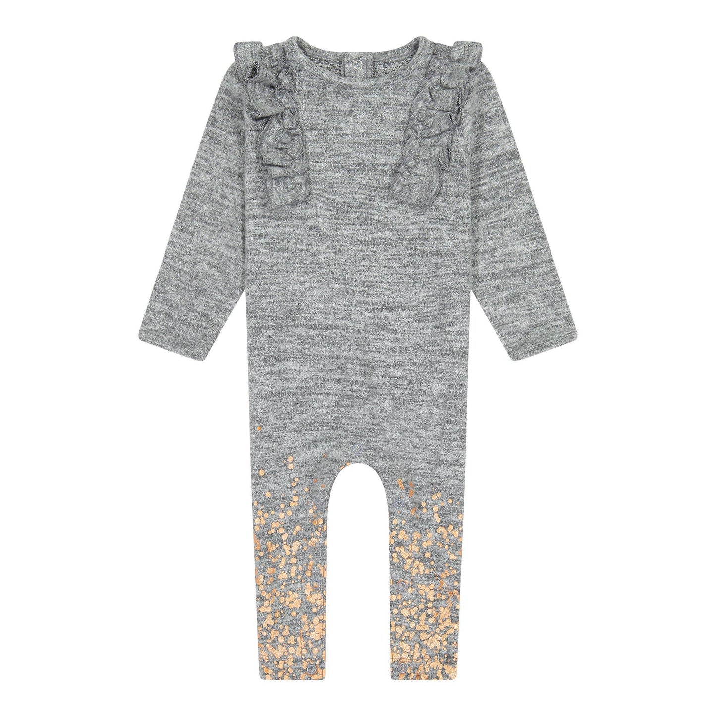 Grey Glitter Coverall