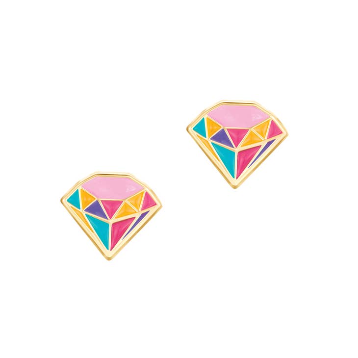 Princess Jewel Cutie Stud Earrings