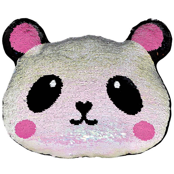 Mini Panda Reversible Sequin Plush