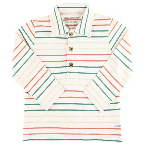 TerraCotta Stripe Polo