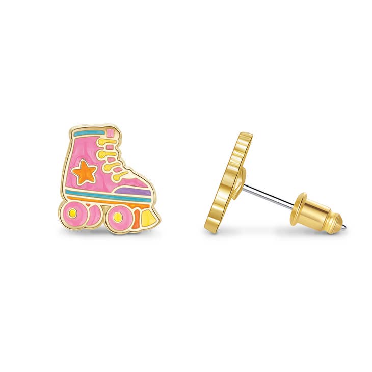 Roller Skates Cutie Stud Earrings