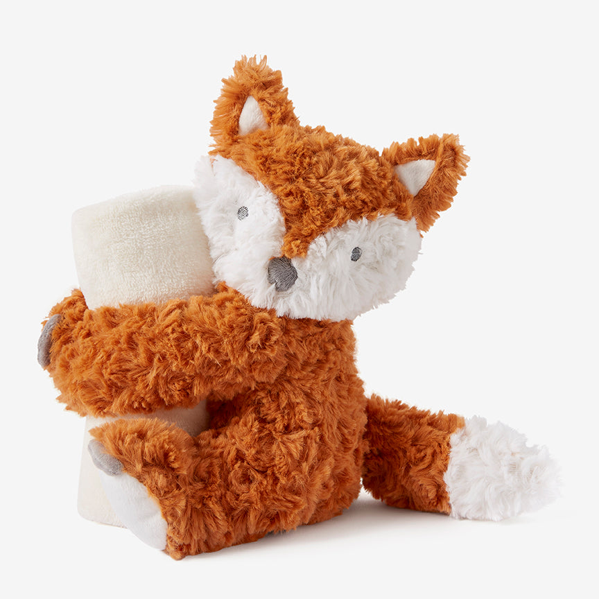 Fox Swirl Naptime Huggie Plush Toy