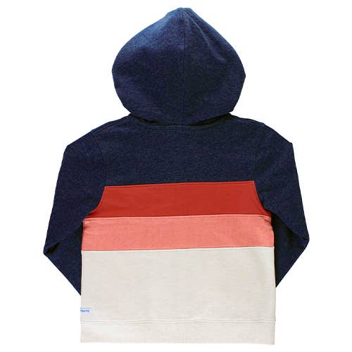 Desert Horizon Color Block Hoodie