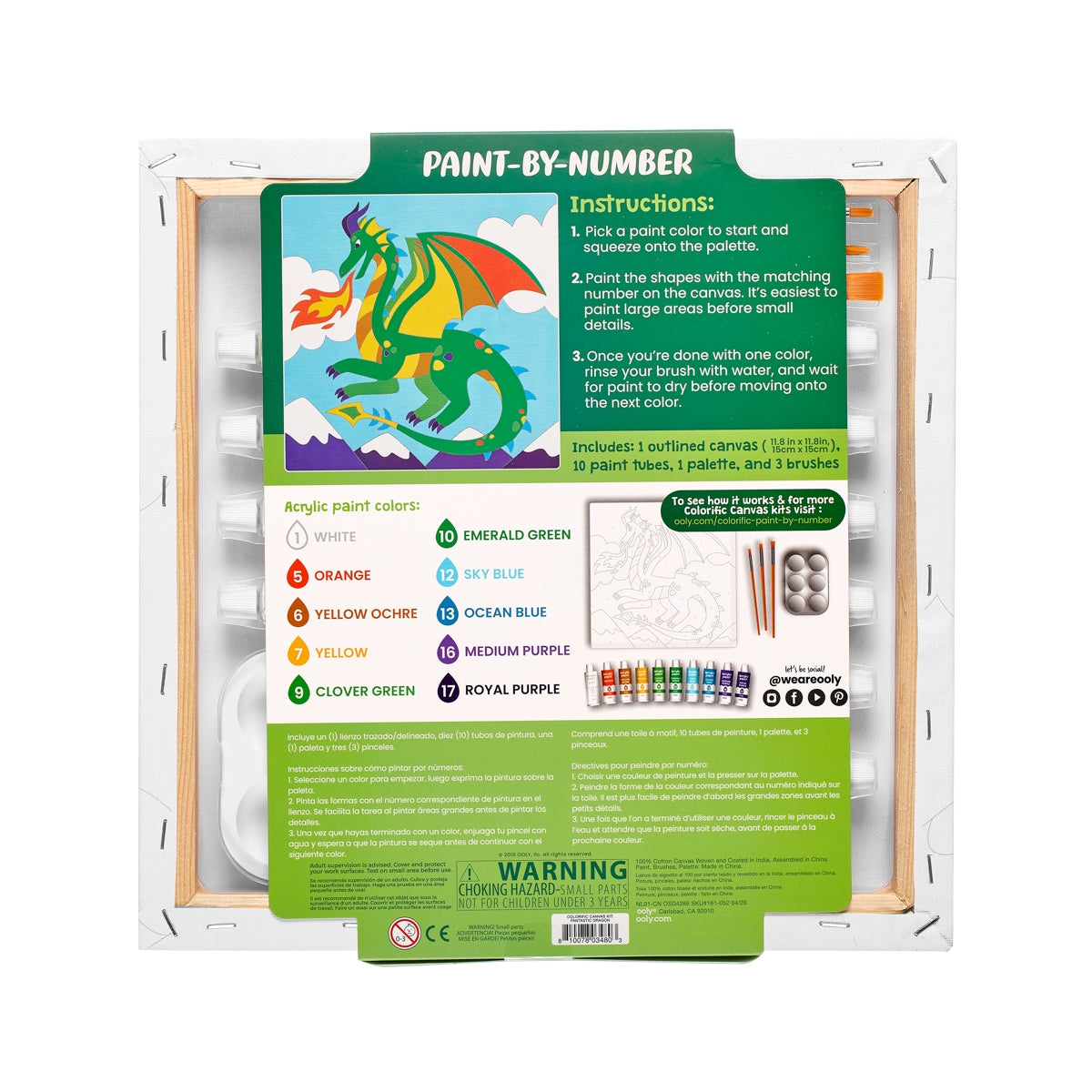 Paint by Number Kit - Fantastic Dragon