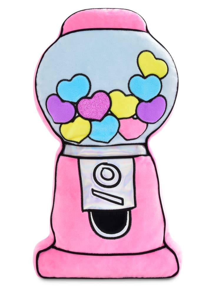 Pink Gumball Machine Bubblegum Scented Fleece Plush