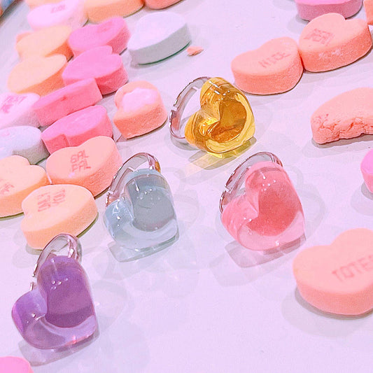 Jello Heart Ring