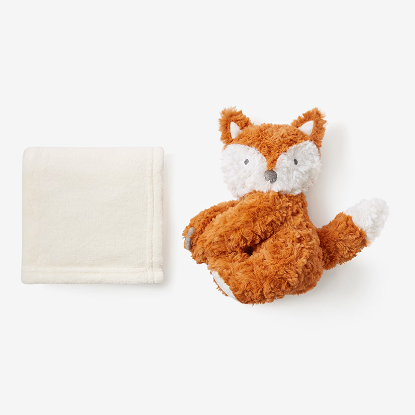 Fox Swirl Naptime Huggie Plush Toy