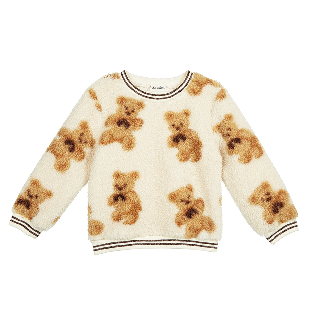 Teddy Bear Fleece-Brown