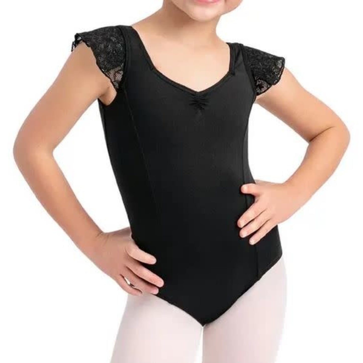 Children's Flutter Sleeve Leo-BLK