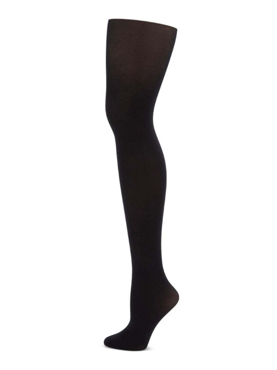 Children's Footed Tight-BLK & Pink
