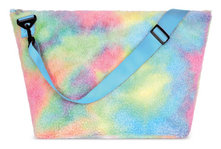 Rainbow Sherpa Overnight Bag