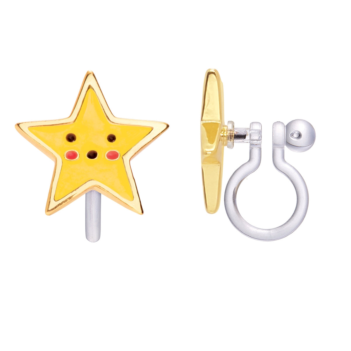 CLIP ON Cutie Earrings- Shining Stars