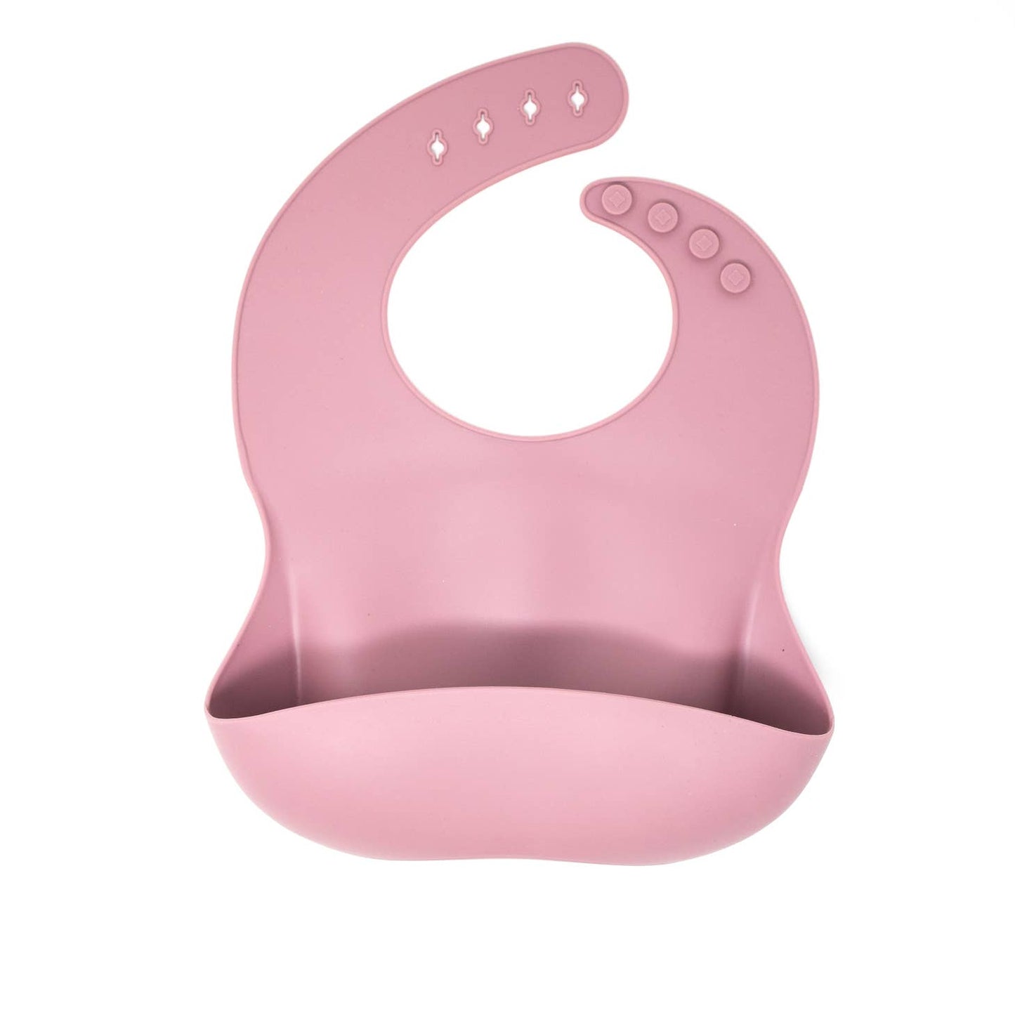 Silicone Bib-Pink