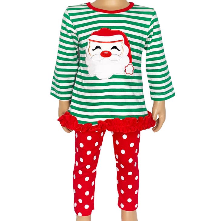 Christmas Santa Tunic Set