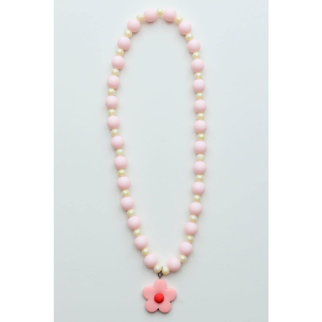 Pink Flower Necklace