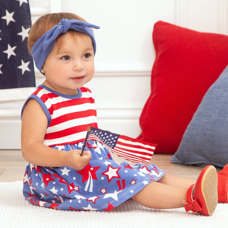 Star Spangled Sleeveless Dress