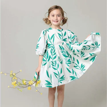 Jungle Leaf Mirabelle Dress