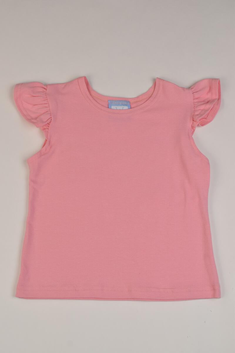 Angel Sleeve Tee-Pink