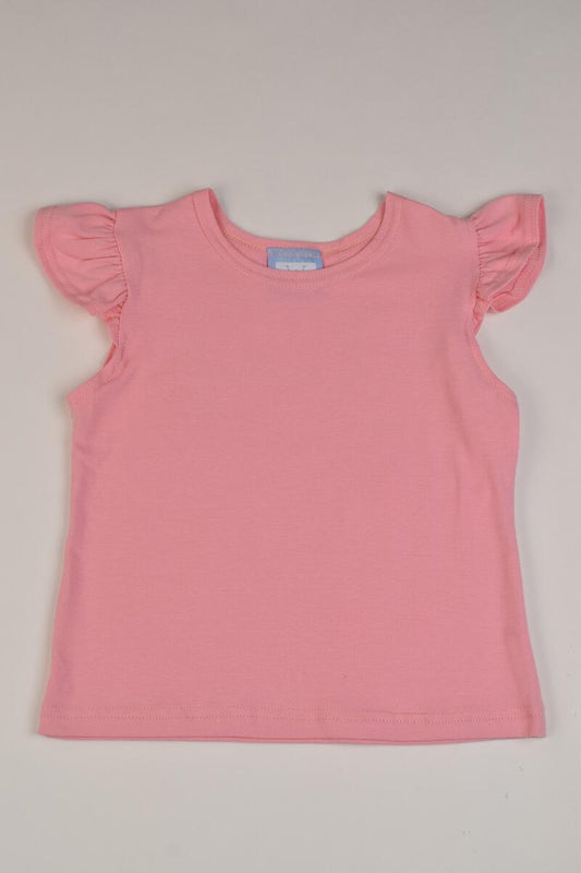 Angel Sleeve Tee-Pink