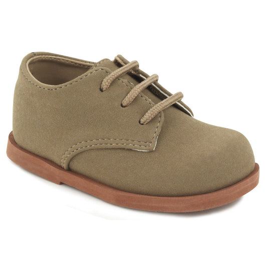 Khaki Suede Oxford