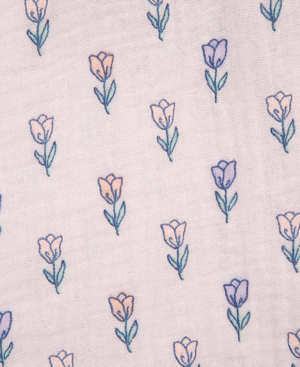 Lavender Tulips Sunsuit