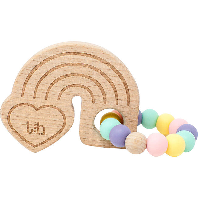 Rainbow Wooden Teether